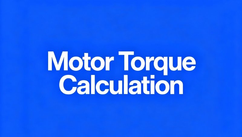 motor torque calculation