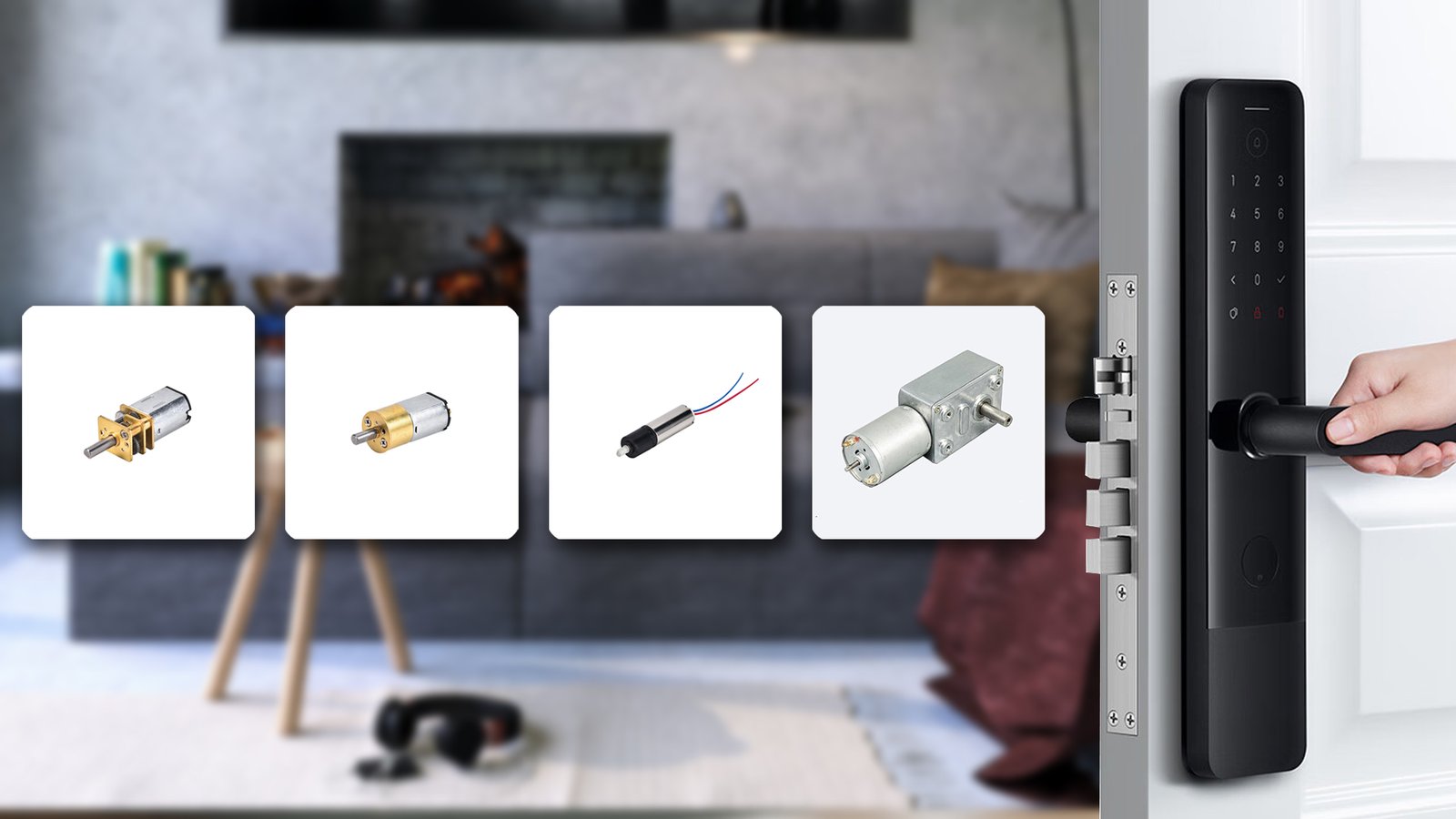 Choosing Spur Gear Materials for High‑Speed, High‑Temp Gearboxes 2 INEED Spur Gear Motors in Smart Locks